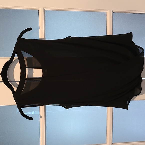 Mostly sheer, sequins. - Picture 3 of 5